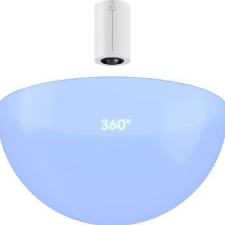 Ubiquiti AI Theta Pro 360 Lens IP Κάμερα Παρακολούθησης Full HD+ 4MP