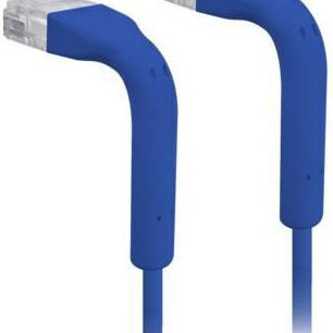 Ubiquiti U/UTP Cat.6 Καλώδιο Δικτύου Ethernet 0.22m Μαύρο 1τμχ