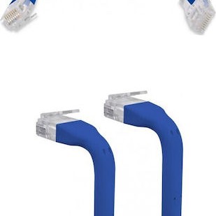Ubiquiti U/UTP Cat.6 Καλώδιο Δικτύου Ethernet 0.1m Μπλε 1τμχ