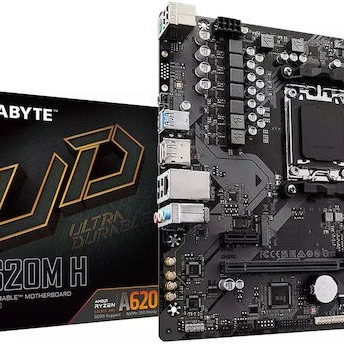 Gigabyte A620M H rev. 1.0 Motherboard Micro ATX με AMD AM5 Socket