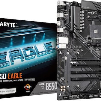 Gigabyte B550 Eagle Motherboard ATX με AMD AM4 Socket