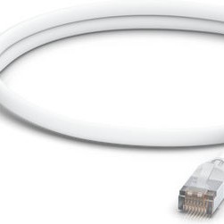 Ubiquiti U/FTP (STP) Cat.5e Καλώδιο Δικτύου Ethernet εξωτερικού χώρου 1m Λευκό