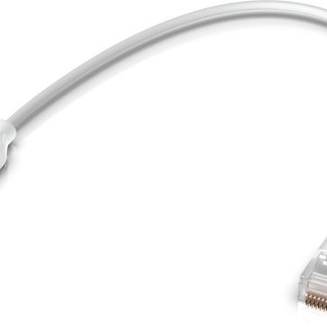 Ubiquiti U/UTP Cat.6 Καλώδιο Δικτύου Ethernet 1m Λευκό 1τμχ