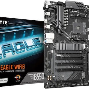 Gigabyte B550 Eagle WIFI6 Motherboard ATX με AMD AM4 Socket