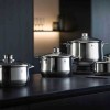 WMF Diadem Plus Σετ Κατσαρόλες από Ανοξείδωτο Ατσάλι Ασημί 5τμχ