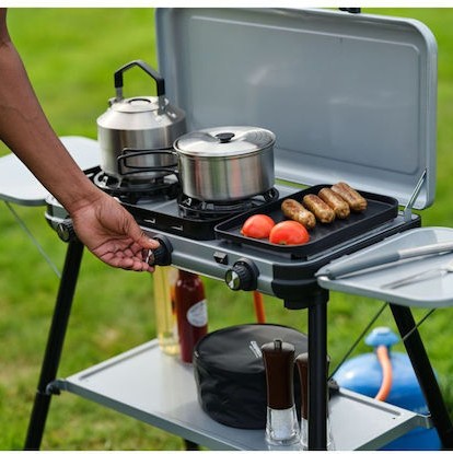 Campingaz Ψησταριά Υγραερίου Σχάρας με 2 Εστίες