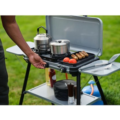 Campingaz Ψησταριά Υγραερίου Σχάρας με 2 Εστίες