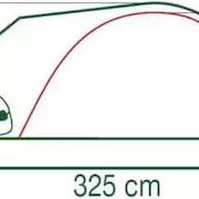 Coleman Darwin 3 Plus Blackout Χειμερινή Σκηνή Camping Igloo Ορειβασίας Πράσινη για 3 Άτομα Αδιάβροχη 4500mm 330x190x130εκ.