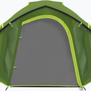 Coleman Darwin 4 Plus Blackout Χειμερινή Σκηνή Camping Igloo Πράσινη για 4 Άτομα 340x270x140εκ.