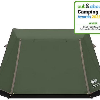 Coleman FastPitch Swagger Σκηνή Camping Χακί 4 Εποχών για 3 Άτομα 280x250x140εκ.