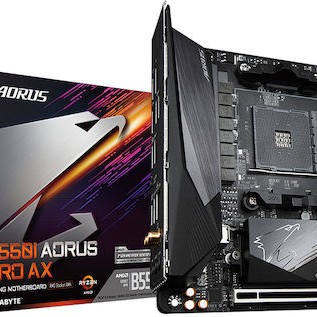 Gigabyte B550I Aorus Pro AX Wi-Fi Motherboard Mini ITX με AMD AM4 Socket