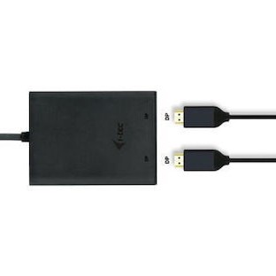 i-tec Μετατροπέας USB-C / Thunderbolt male σε DisplayPort female 1τμχ