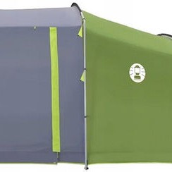 Coleman Oak Canyon 4 BlackOut Σκηνή Camping Τούνελ Πράσινη για 4 Άτομα