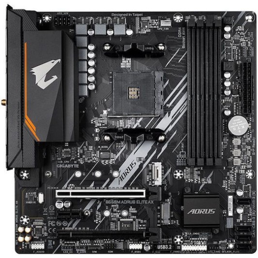 Gigabyte B550M Aorus Elite AX Wi-Fi Motherboard Micro ATX με AMD AM4 Socket