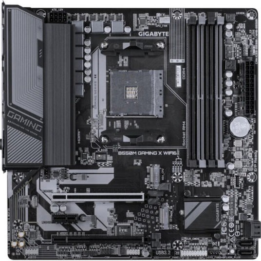 Gigabyte Gaming X WIFI6 B550 Motherboard Micro ATX με AMD AM4 Socket