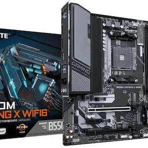 Gigabyte Gaming X WIFI6 B550 Motherboard Micro ATX με AMD AM4 Socket