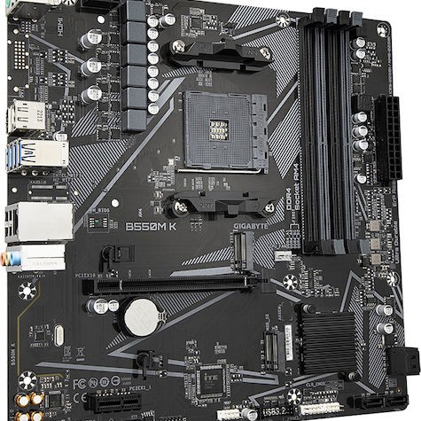 Gigabyte B550M K rev. 1.0 Motherboard Micro ATX με AMD AM4 Socket