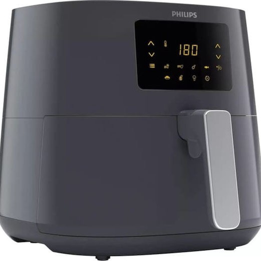 Philips Air Fryer με Wi-Fi 4.1lt Γκρι HD9255/60