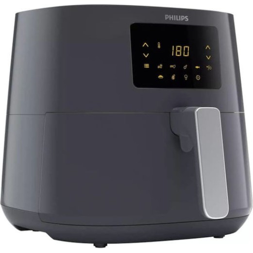 Philips Air Fryer με Wi-Fi 4.1lt Γκρι HD9255/60