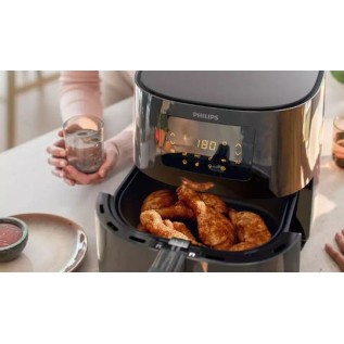 Philips Air Fryer με Wi-Fi 4.1lt Γκρι HD9255/60