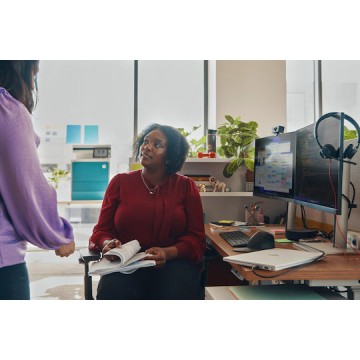 Poly BlackWIRE 3325 ST MS On Ear Multimedia Ακουστικά με μικρόφωνο και σύνδεση 3.5mm Jack / USB-C