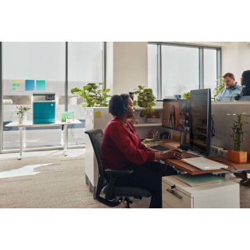 Poly BlackWIRE 3325 ST MS On Ear Multimedia Ακουστικά με μικρόφωνο και σύνδεση 3.5mm Jack / USB-C