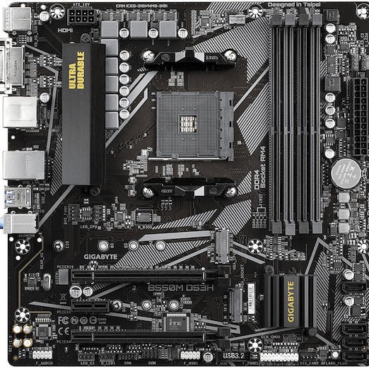 Gigabyte B550M DS3H Motherboard Micro ATX με AMD AM4 Socket