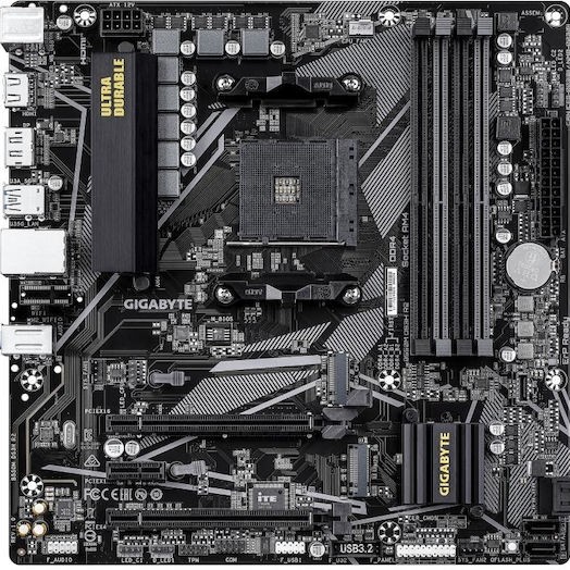 Gigabyte B550M DS3H R2 Motherboard Micro ATX με AMD AM4 Socket