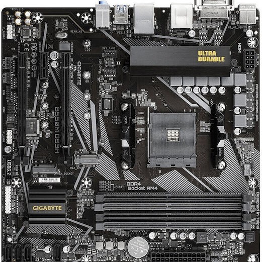 Gigabyte B550M DS3H R2 Motherboard Micro ATX με AMD AM4 Socket