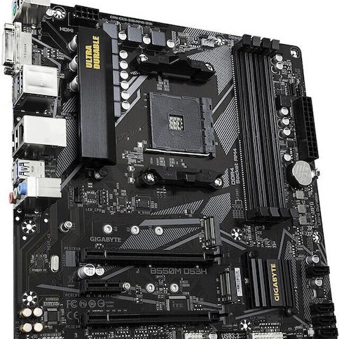 Gigabyte B550M DS3H R2 Motherboard Micro ATX με AMD AM4 Socket