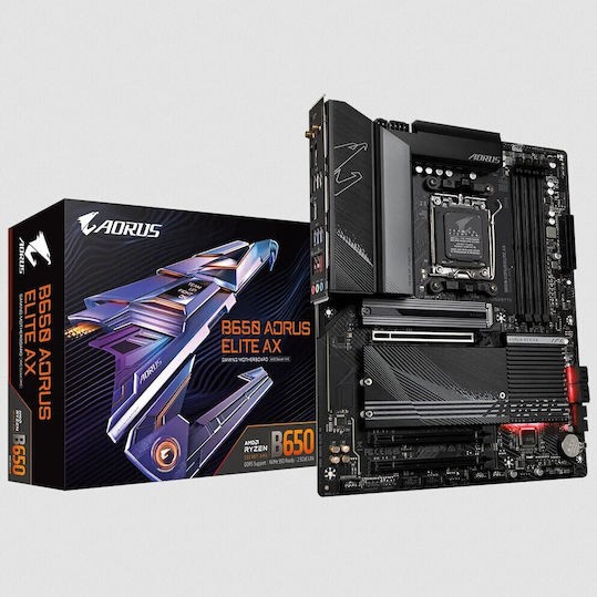 Gigabyte B650 Aorus Elite AX V2 Wi-Fi Motherboard ATX με AMD AM5 Socket