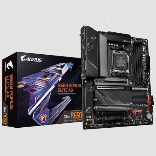 Gigabyte B650 Aorus Elite AX V2 Wi-Fi Motherboard ATX με AMD AM5 Socket