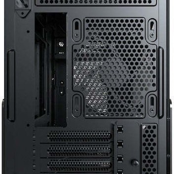 Montech Heritage Mini Tower Κουτί Υπολογιστή με Πλαϊνό Παράθυρο Μαύρο