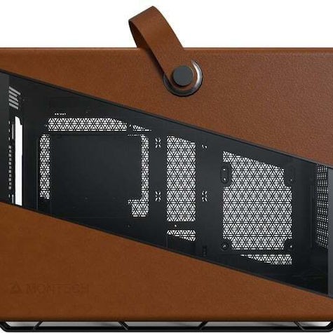 Montech Heritage Mini Tower Κουτί Υπολογιστή με Πλαϊνό Παράθυρο Μαύρο