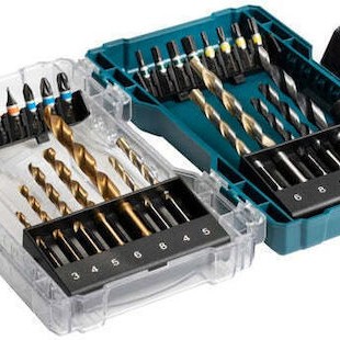 Makita Σετ 29 Τρυπάνια για Ξύλο και Μέταλλο