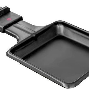 Unold Επιτραπέζια Ηλεκτρική Ψησταριά Raclette Λείας και Αυλακωτής Πλάκας 1300W 21x21εκ.