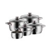 WMF WMF7455 Σετ Κατσαρόλες από Ανοξείδωτο Ατσάλι 9τμχ