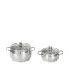 WMF WMF7455 Σετ Κατσαρόλες από Ανοξείδωτο Ατσάλι 9τμχ