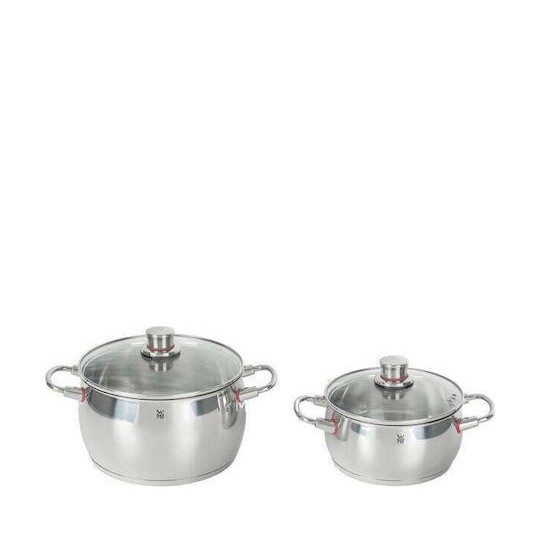 WMF WMF7455 Σετ Κατσαρόλες από Ανοξείδωτο Ατσάλι 9τμχ