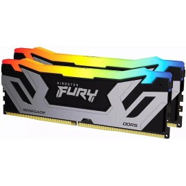 Kingston Fury Renegade RGB DDR5 48GB RAM με 2x24GB Modules και Ταχύτητα 8400 για Desktop