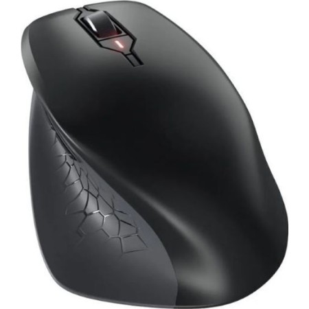 Cherry Stream Comfort Ασύρματο Εργονομικό Ποντίκι Μαύρο