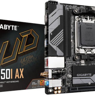 Gigabyte B650I AX rev. 1.0 Wi-Fi Motherboard Mini ITX με AMD AM5 Socket B650I