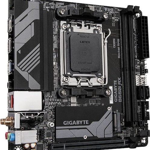 Gigabyte B650I AX rev. 1.0 Wi-Fi Motherboard Mini ITX με AMD AM5 Socket B650I