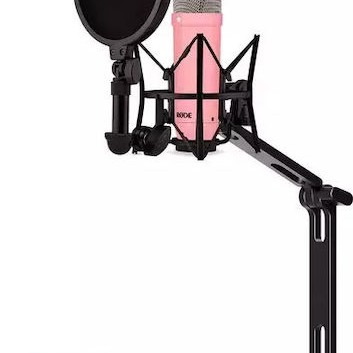 Rode NT1 Signature Σετ Πυκνωτικό Μικρόφωνο για Φωνητικά σε Ροζ Χρώμα +XLR cable+Desktop Studio Arm