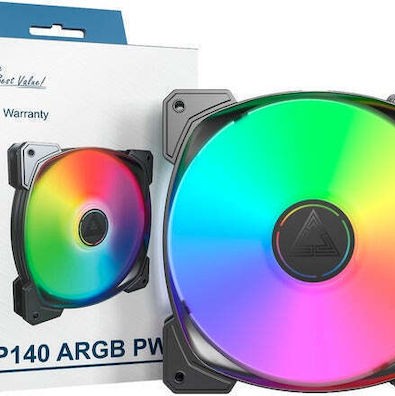 Montech HP140 Case Fan με ARGB Φωτισμό και Σύνδεση 4-Pin PWM