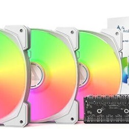 Montech Case Fan 140mm με ARGB Φωτισμό Λευκό