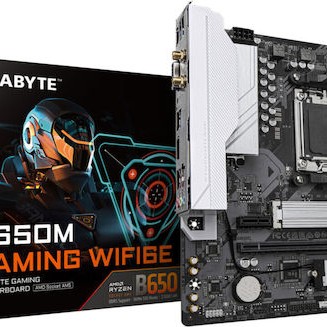 Gigabyte B650M Gaming WIFI6E Motherboard Micro ATX με AMD AM5 Socket