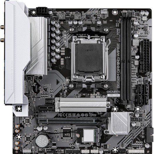 Gigabyte B650M Gaming WIFI6E Motherboard Micro ATX με AMD AM5 Socket