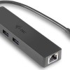 i-tec USB 3.0 Hub 3 Θυρών με σύνδεση USB-A / Ethernet