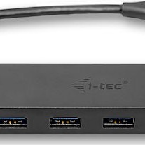 i-tec USB 3.0 Hub 3 Θυρών με σύνδεση USB-A / Ethernet